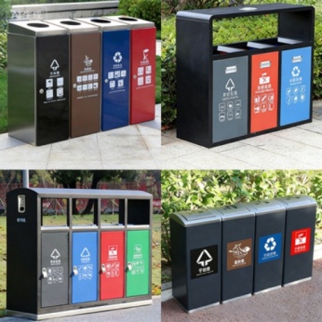 Stainless Steel Waste Bin for Parks and Scenic Areas