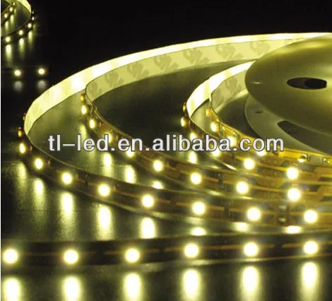 3528SMD LED Flexible Strip Light yellow , 2 years warranty CE ROHS