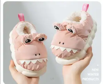 Cute Designer Waterproof Kid Furry Slippers