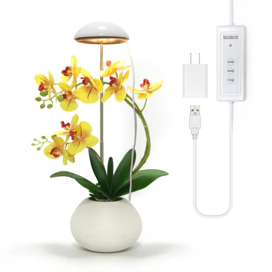 Desktop USB Full Spectrum LED Plant Grow Light 5W for Indoor Home Plants