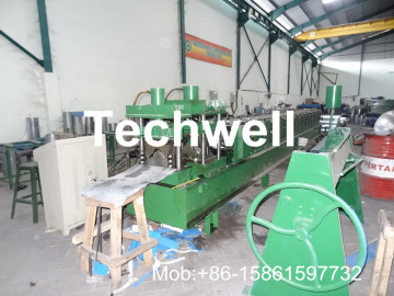 Galvanized Steel Cold Roll Forming For Making Color Steel Roof Ridge Profile