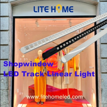 Retail Clothing Store Windows Display Lighting