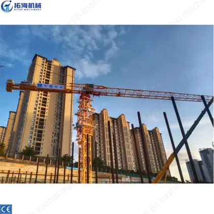 Topless Hosting Machinery 6013-8 Engine Hoist Crane for Flat Top Tower Cranes