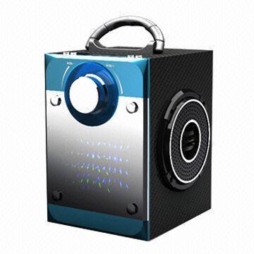Portable Speaker Glass Panel with LED Light