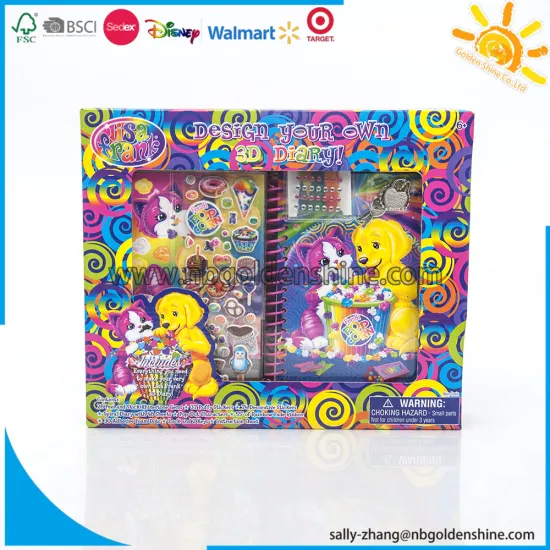 LisaFrank Design Your Own 3D Diary