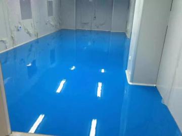 Sky Blue Epoxy Antistatic Topcoat coating
