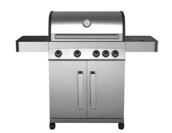 Modern Commercial Professional Bbq Outdoor Kitchen Freestanding Stainless Steel Gas Grill