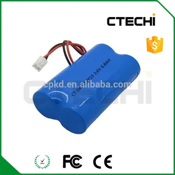 2P1S 3.6V/3.7V 18650 lithium ion battery pack