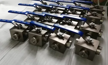 3 way floating ball valve