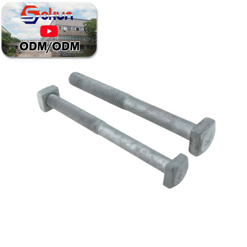 High-Tensile 5/16\" Steel Cable Suspension Bolt for Stage Lighting and CNC Machine Applications