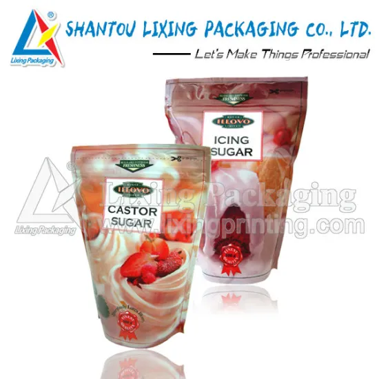 Icing sugar packaging bag