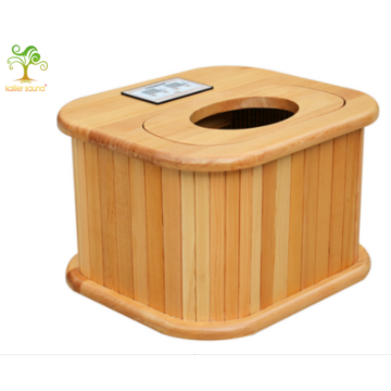 Wooden Steam Sauna Cabin for Foot Physical Therapy