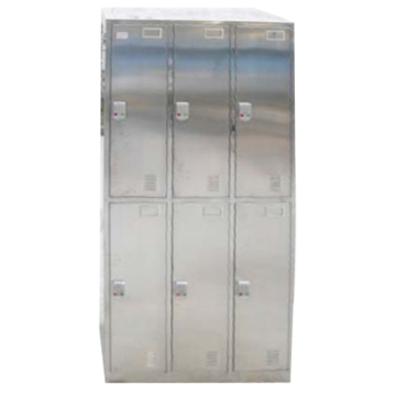 Cleanroom Stainless Gowning Cabinet