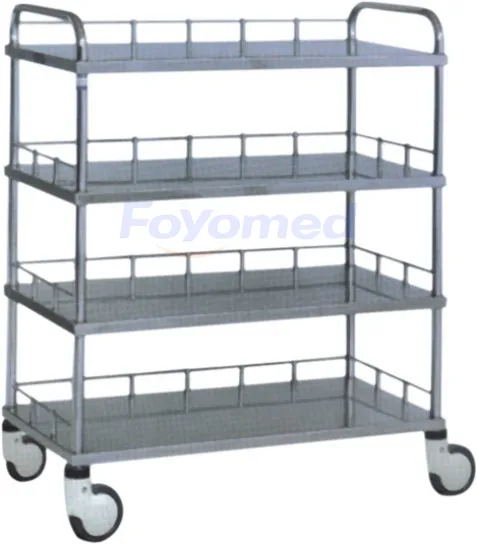 Stainless Steel Instrument Trolleys