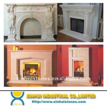 Marble Stone Fireplace