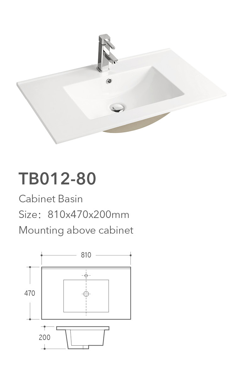 Tb012 80 Cabinet Basin