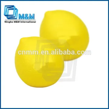 Pu Lemon Plastic Toy Ball