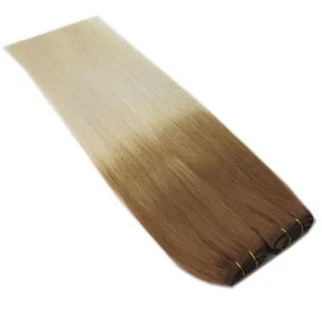 8A quality 100% cuticle remy human hair weft  human weave hair