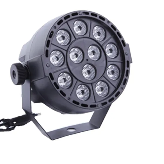 MITUSHOW Dj Party Stage Home Disco Lighting - 12 Pcs RGBW LED Par Can Lights