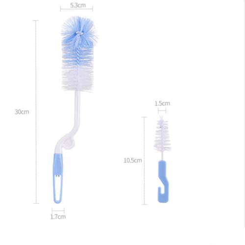 Sikat Pembersih Botol Nylon &amp; Nipple Brush Set