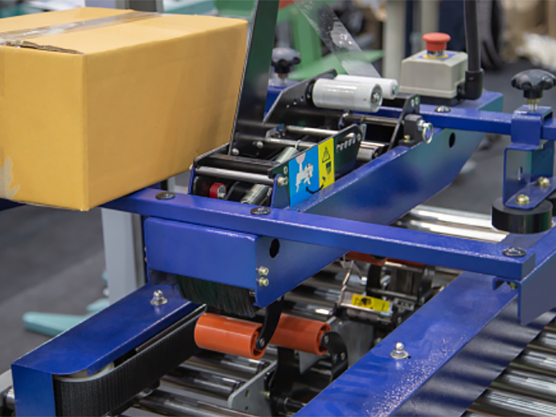 Automatic flap folding carton sealer industri