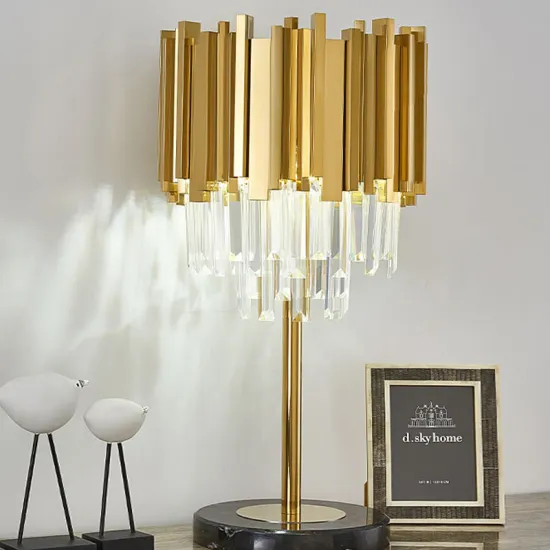 Modern Luxury Bedside Lamp for Bedroom and Living Room Decor