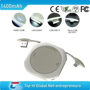 1500 mah power bank mini power bank external battery charger