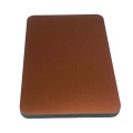 Espejo de la superficie de la superficie de la superficie de bambú de bambú PVC Board de madera