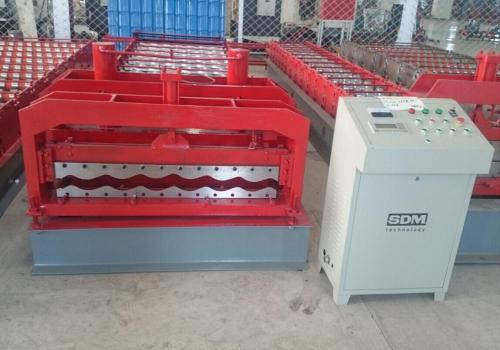 Fully automatic high quality glazed tile roofing machine