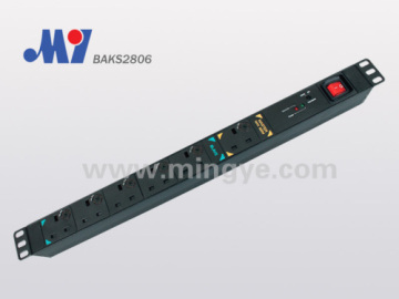 1u Standard U.k. Pdu Socket 
