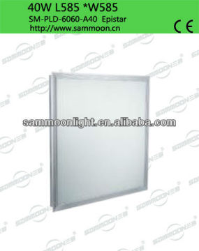 new embedded 40W 585*585mm led panel wall light for factory office hotel