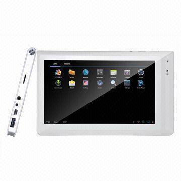 7-inch Tablet PC with Wi-Fi and Capacitive Touchscreen