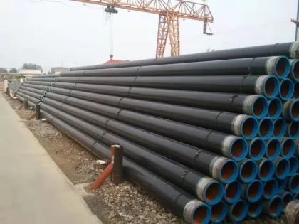 Black Water Supply Plastic Coated Steel Pipe