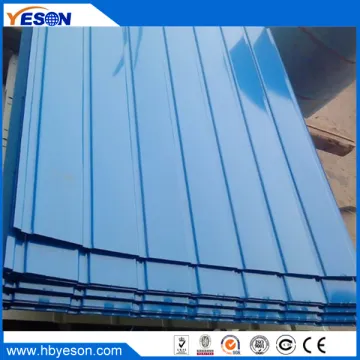 PPGI Corrugating metal sheet wall for construction