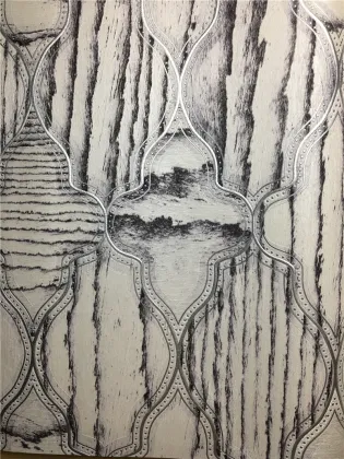 106cm Modern Texture Wallpapers 3D Wallpaper