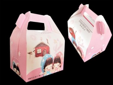 delicate cake packing paper box