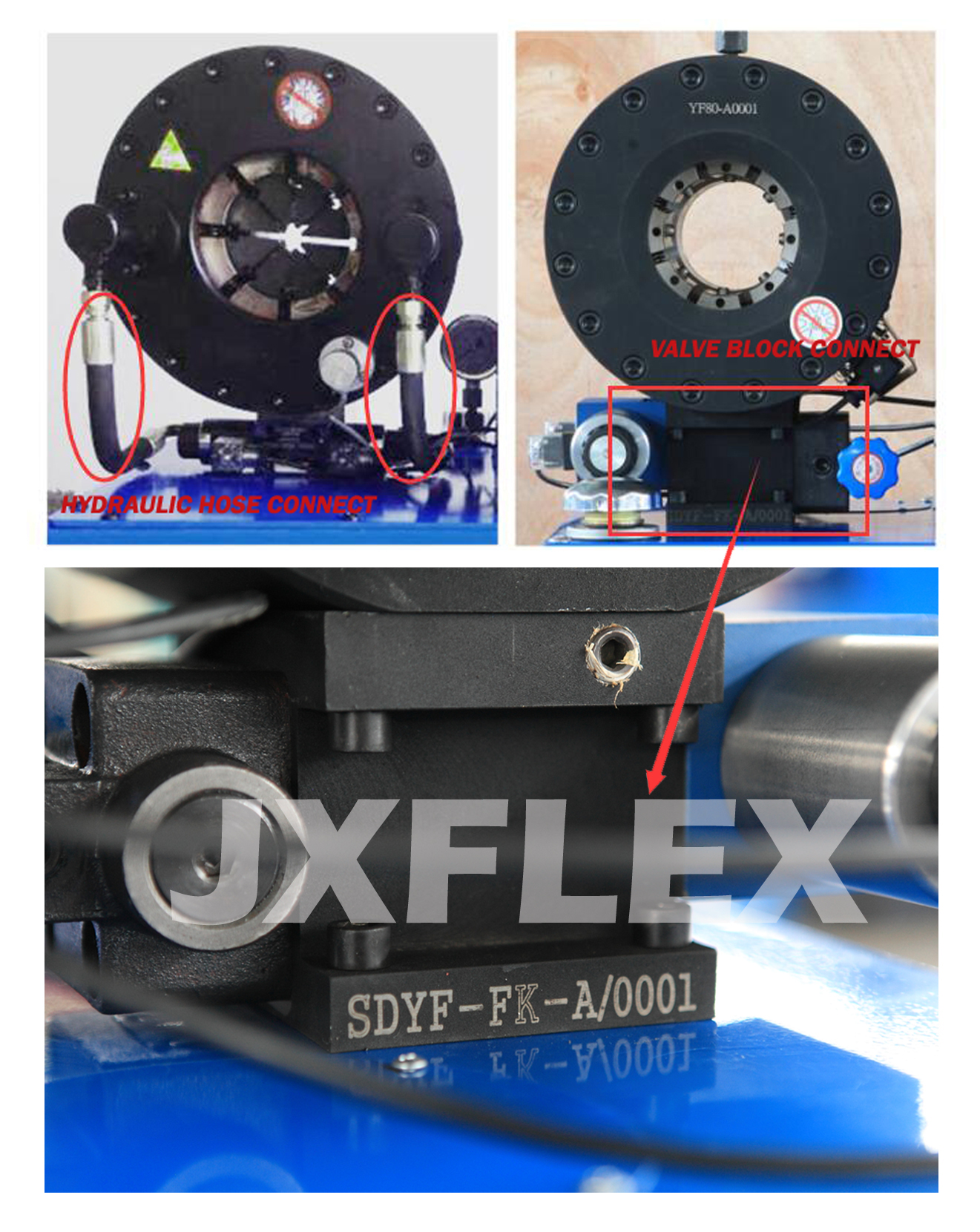 HYDRAULIC CONNECT-JX