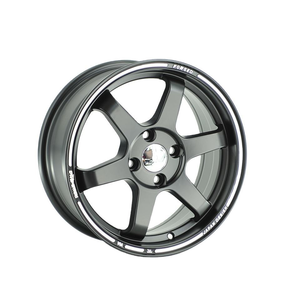 670 Japan Wheels 15 tum 4x100 billegering hjul grossist