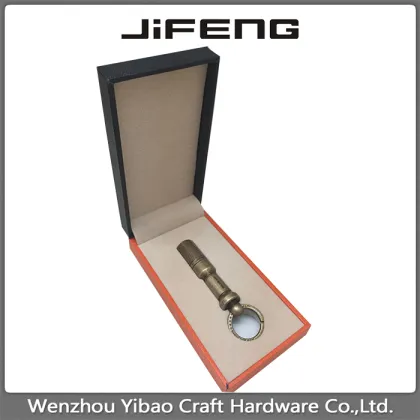 Copper cigar punch, cigar cutter, traveling portable hole punch