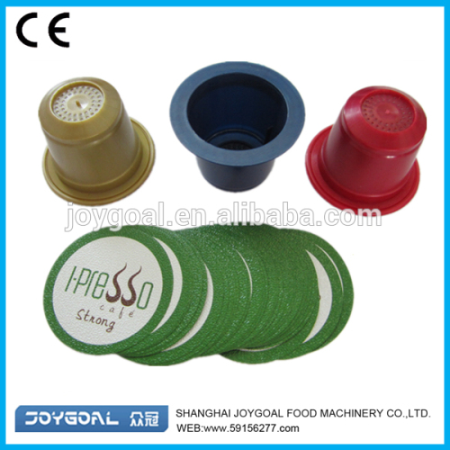 100% biodegradable non-toxic PLA plastic nespresso coffee capsule packing cups