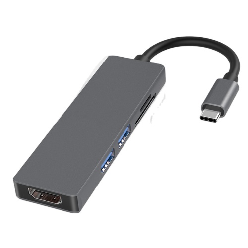 5 in 1 USB C-hub met HDMI