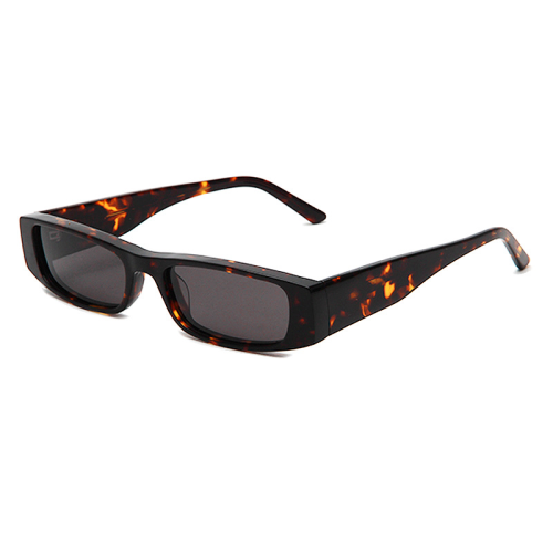 Y2K Style Transparent Rectangle Acetate Sunglasses