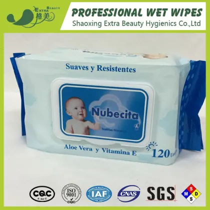 No scent baby wet wipes paper, custom print baby wet wipes