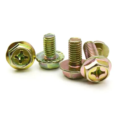 DIN6921 Hex Flange Bolts High Quality