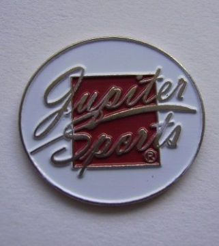 Antique Brass Soft Enamel Golf Custom Ball Marker