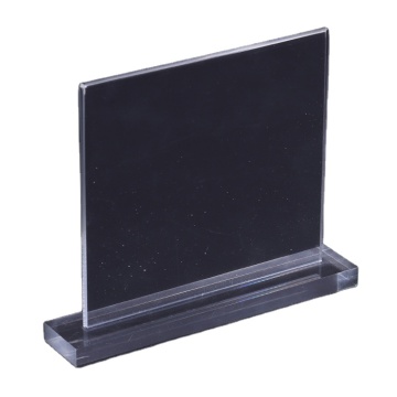 Support de menu de tente de table en acrylique - support de comptoir transparent