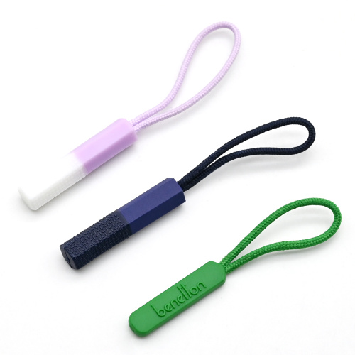 TPU Rubber Zipper Puller for Sportswear