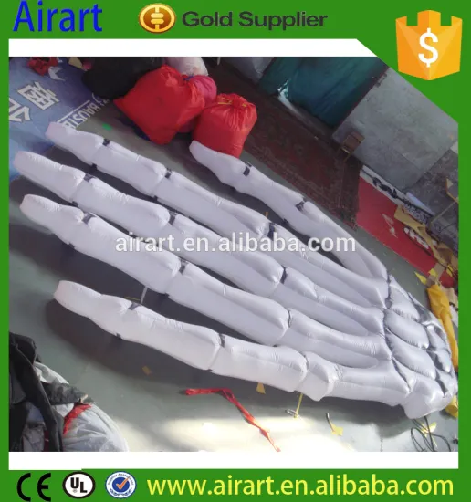halloween horror skeleton hand inflatable halloween hand