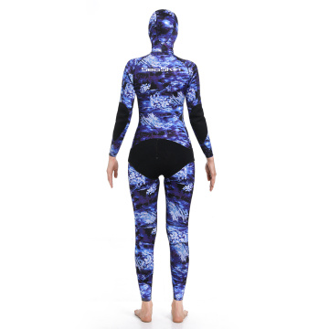 Wetsuits de caça submarina de 3mm com joelheiras