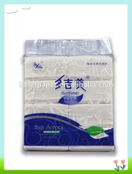 Soft Pack Tissue 100% Virgin Wood Pulp 3 layer napkin